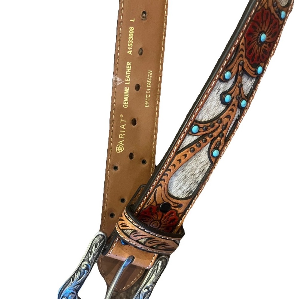Ariat Tan Leather Belt